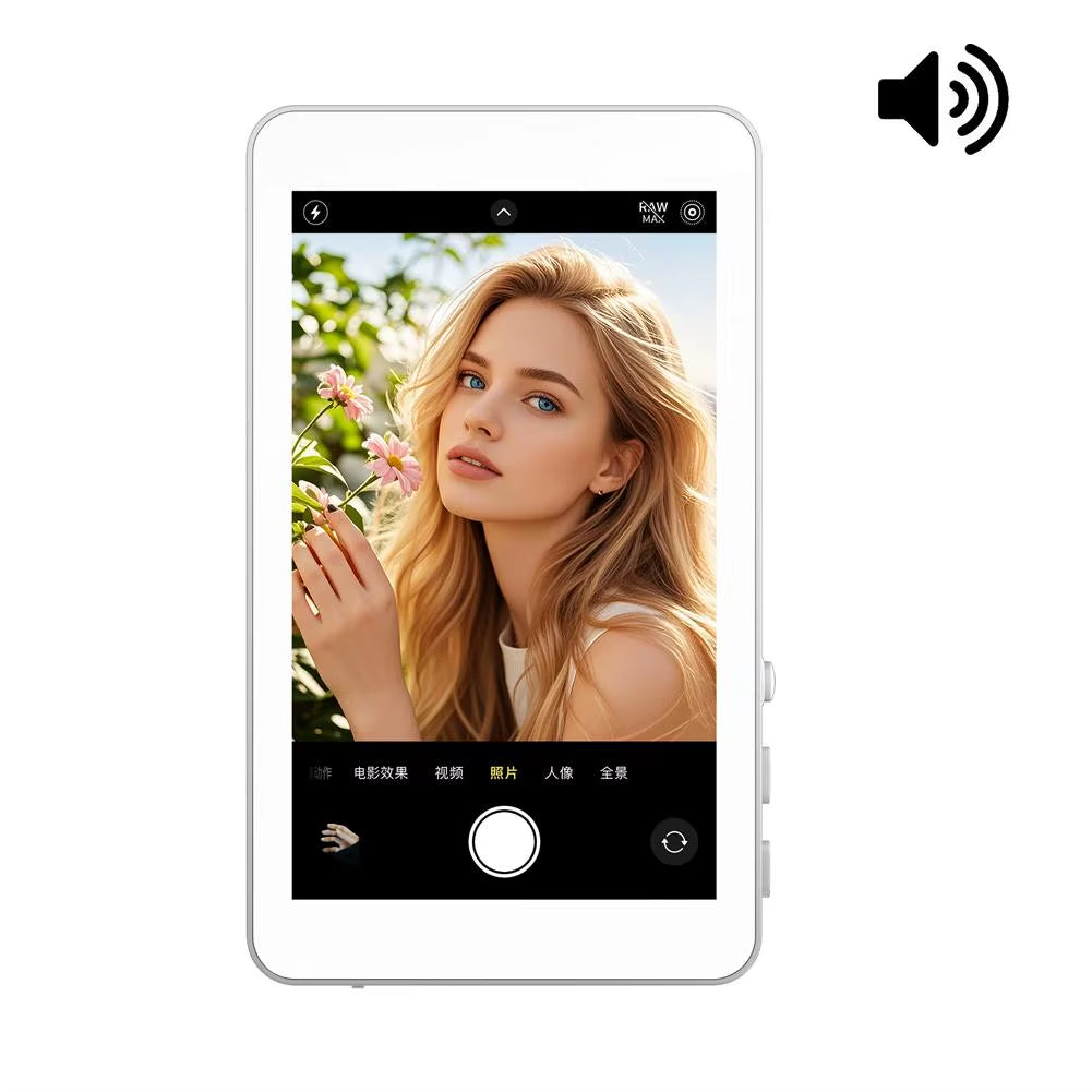 Magnetic Wireless Selfie Monitor – Rear Camera Viewfinder for iPhone & Android (3.94” HD Screen)